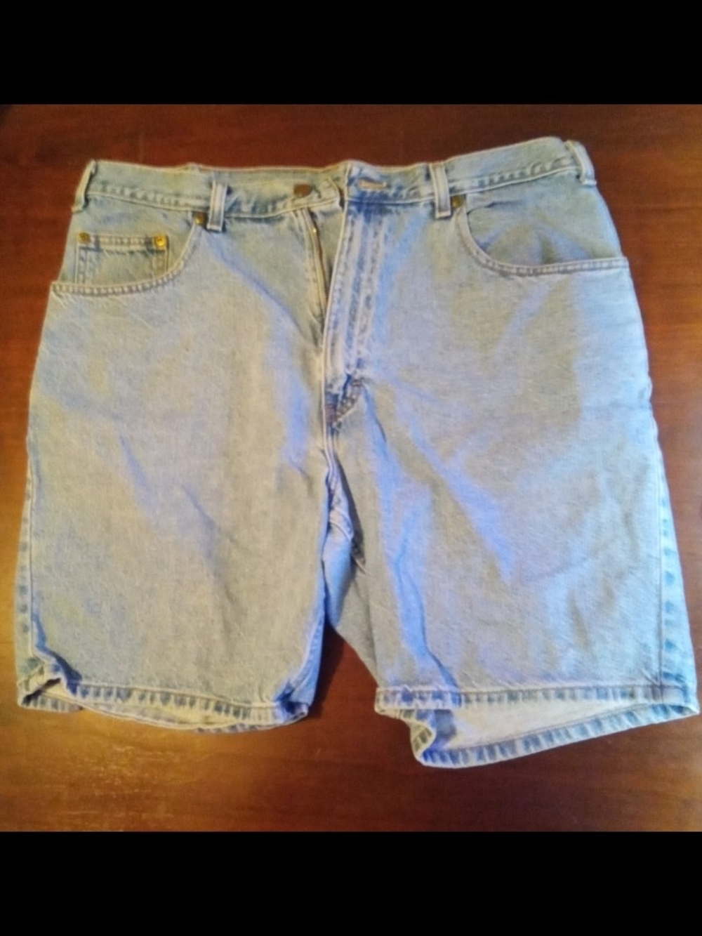 Eddie Bauer Light Blue Denim Men's Jean Shorts